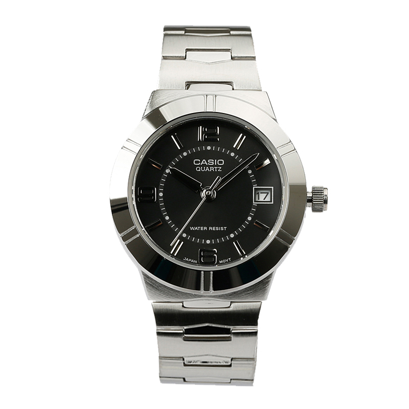 卡西欧(CASIO)手表 指针系列日韩品牌手表卡西欧手表经典复古钢带防水石英表女士手表LTP-1241