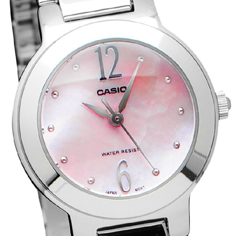 卡西欧(CASIO)手表 指针系列日韩品牌手表卡西欧手表防水简约时尚品质休闲石英表女士手表