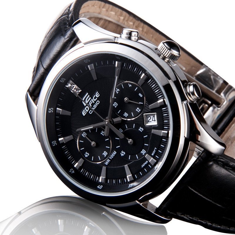 卡西欧(CASIO)手表 Edifice系列日韩品牌手表卡西欧手表石英表男士手表