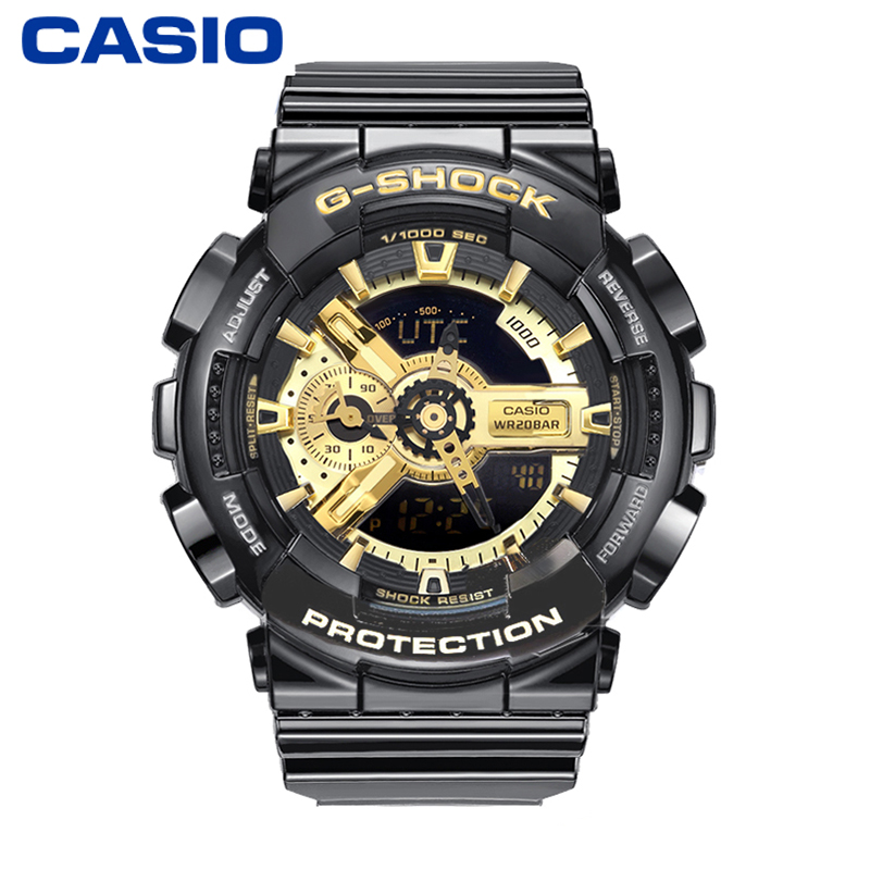 卡西欧(CASIO)手表G-SHOCK系日韩品牌手表卡西欧手表男士手表防水多功能休闲运动双显电子表男士手表