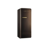 斯麦格SMEG 马卡龙系列冰箱，欧洲厨房中的经典巧克力色 FAB28LCG1