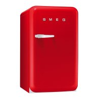 斯麦格 Smeg FAB10RR 五十年代系列独立式单门mini冰箱，经典红色版