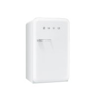 斯麦格 Smeg FAB10RB 五十年代系列独立式单门mini冰箱，经典白色版