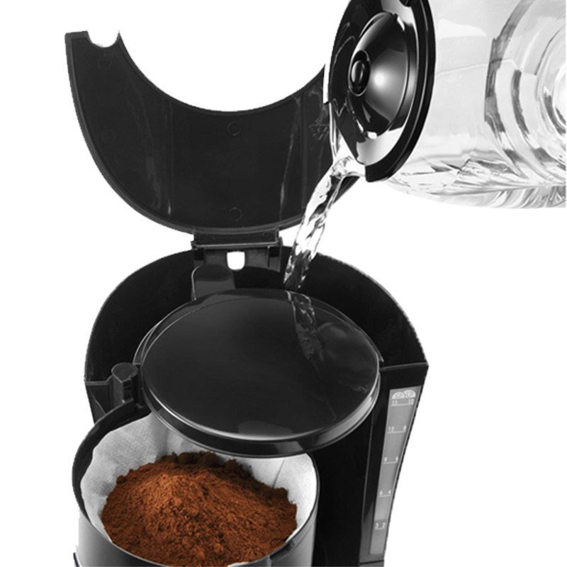 德龙 DELONGHI ICM 15210滴滤式咖啡机 意式家用咖啡机黑色