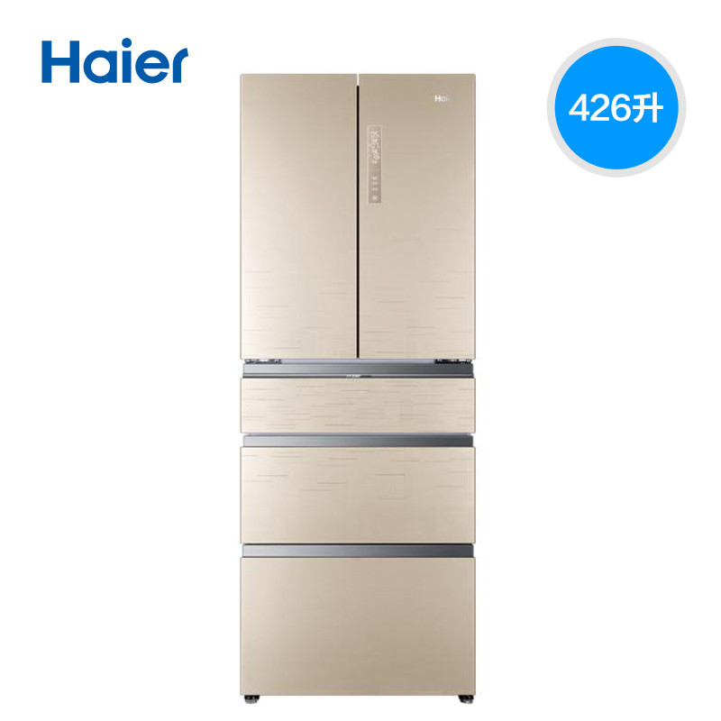 海尔(Haier) BCD-426WDGBU1 426升 变频风冷无霜多门冰箱 干湿分储ABT杀菌 智能wifi物联网