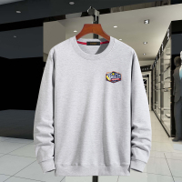 PMMP春季新男款卫衣薄款大码运动休闲百搭户外长袖T舒适套头圆领宽松