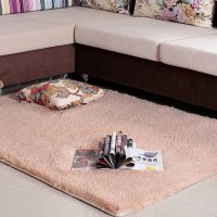 宜莱芙 短丝毛地毯客厅茶几卧室地毯地垫加厚加长加大床头垫子飘窗垫子 多规格 可定制