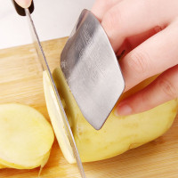宜莱芙 不锈钢切菜护指器 多功能切菜护手器 防切手指器 厨房用品小工具