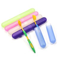 【3只装】宜莱芙 洗漱牙刷盒牙刷保护盒户外旅游便携牙刷 颜色随机发货