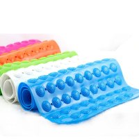 宜莱芙 PVC浴室防滑垫吸盘地垫卫生间浴室洗澡垫按摩脚垫