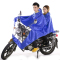 宜莱芙 户外电动车摩托车男女双人雨衣雨披自行车雨衣套装带挡雨罩提花面料否单个