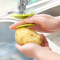 宜莱芙 多功能萝卜土豆去皮器 果蔬清洁刷 刮鱼鳞器 厨房用品小工具绿色