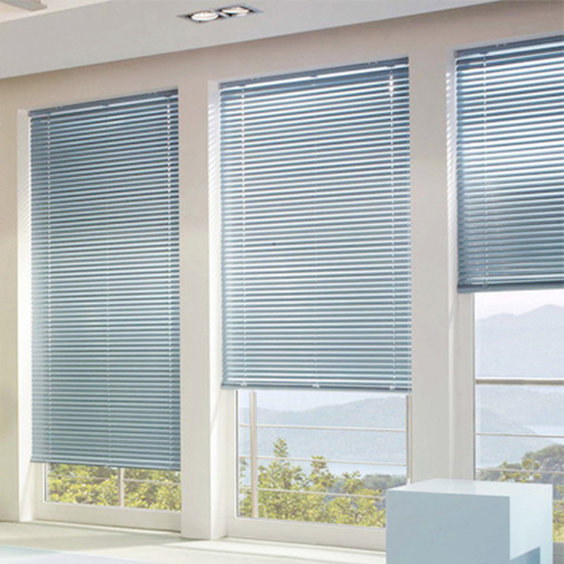 宜莱芙铝合金百叶窗帘卷帘全遮光防水办公室卧室厨房卫生间可免打孔
