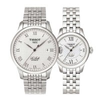 天梭(TISSOT)T41.1.483.33/T41.1.183.33力洛克系列自动机械情侣对表两只装
