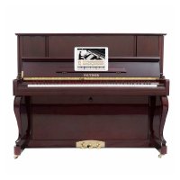 全新德国普鲁特娜PrutenerUP-125立式钢琴 家用高档用琴 全国联保 酒红色