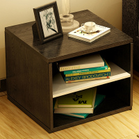 艾窝窝 边几茶桌小桌储物几矮几 简约现代板式茶几 客厅家具 原木色