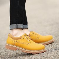 兰顿犀牛2016春季新款靴子马丁靴男靴英伦风男士复古工装靴短靴高帮男鞋潮牛津底低帮单鞋