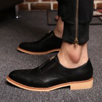 兰顿犀牛2016春季英伦布洛克男鞋雕花韩版潮流皮鞋商务休闲皮鞋男复古时尚尖头小皮鞋发型师男鞋