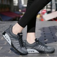 兰顿犀牛 2016春夏季韩版新款气垫鞋女网布休闲运动鞋女 厚底内隐形增高跑步鞋女潮 透气舒适防滑慢跑鞋