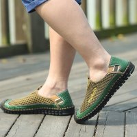 兰顿犀牛2016户外登山溯溪鞋男鞋春夏网面透气速干防滑朔溪涉水徒步鞋中青年套脚钓鱼鞋舒适爸爸鞋