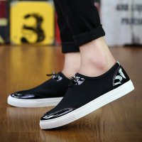 兰顿犀牛夏季潮鞋男士板鞋韩版男鞋潮流运动休闲鞋时尚帆布鞋2016新款百搭透气学生鞋