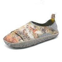 兰顿犀牛2016夏季新款一鞋两穿情侣帆布鞋鱼嘴女式凉鞋男式一脚蹬休闲鞋潮流青年休闲鞋