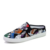 兰顿犀牛2016新款夏季一脚蹬半拖迷彩板鞋男士运动休闲低帮驾车开车鞋懒人鞋乐福鞋豆豆鞋