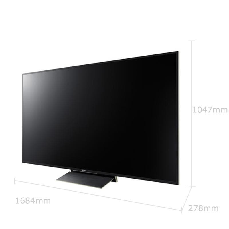 索尼(SONY) KD-75Z9D 75英寸超高清4KHDR安卓 LED液晶电视（黑色）图片
