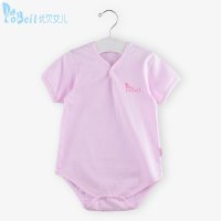 优贝艾儿 婴儿夏装 儿宝宝连体衣春夏 三角短袖包屁衣S502