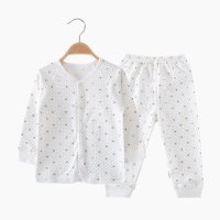 优贝艾儿2014婴儿春季卡通内衣套装 0-3岁男女宝宝纯棉内衣