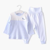 优贝艾儿2015春季宝宝内衣套装 男女婴儿全棉春装内衣套装