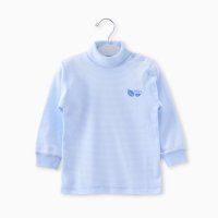 优贝艾儿男女婴儿纯全棉内衣高领上衣 春季宝宝打底衣服T105