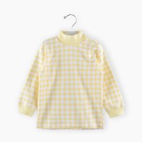 优贝艾儿男女婴儿纯全棉内衣高领上衣 春季宝宝打底衣服装