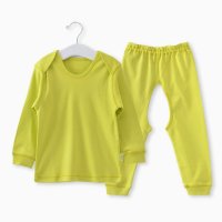 优贝艾儿宝宝春装内衣套装男女婴儿全棉秋衣春天套装A104A204