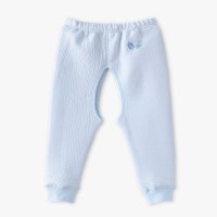 优贝艾儿0-3岁宝宝秋冬中腰开裆裤子 婴儿牛筋开裆长裤男女童裤
