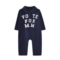 优贝艾儿婴儿可爱圆领连体衣春秋棉 男女哈衣爬服 婴儿衣服U389