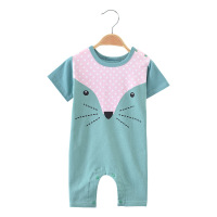 优贝艾儿宝宝夏季卡通婴儿连体衣哈衣爬服 男女童夏装婴儿服