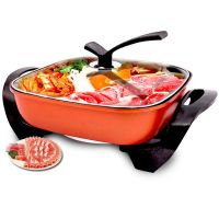 Supor/苏泊尔H30FK802-136多功能韩式电热锅家用电火锅宿舍学生锅