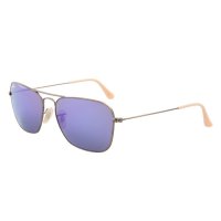 雷朋(Ray.Ban)CARAVAN系列男女款镀膜太阳镜RB3136 167/1M古铜色镜架紫罗兰镀膜镜片