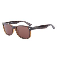雷朋(Ray.Ban)n儿童JUNIOR徒步旅行者小明星款太阳镜RJ9052S 152/73 玳瑁色镜框茶色镜片