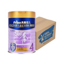 美素佳儿Friso 金装儿童成长配方奶粉4段（3-6岁）900g *6罐装 荷兰原装进口