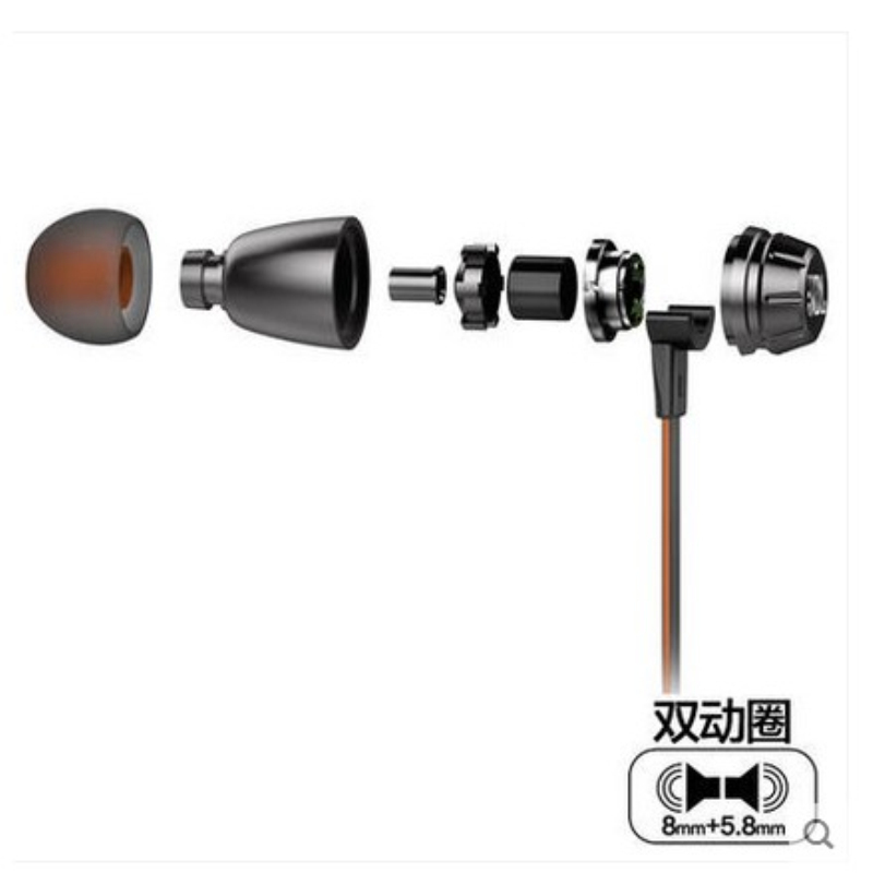 JBL T380A 双动圈单元入耳式苹果耳机HIFI保真耳塞式通用线控有麦 粉色上海井仁专卖