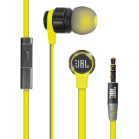 JBL T180A 重低音HIFI入耳式耳机便携运动耳塞苹果手机线控带麦通用立体声 灰色 上海井仁专卖