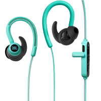 JBL Reflect Contour 无线蓝牙运动耳机 入耳/耳挂式线控 手机耳机 通话耳机带麦 绿色 上海井仁专卖