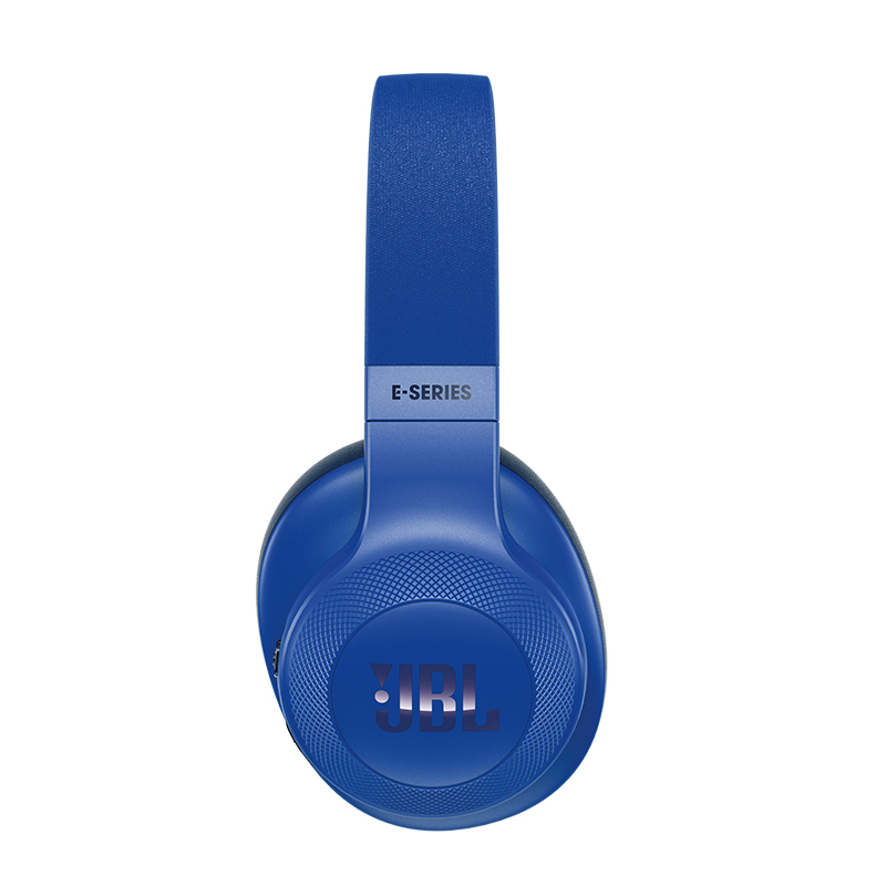 JBL E55BT头戴式无线蓝牙耳机音乐耳机便携HIFI重低音蓝色 上海井仁专卖