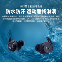 新品|JBL UA FLASH真无线蓝牙运动耳机入耳式耳塞防水防汗小黑盒