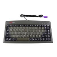 小袋鼠DS-3000小键盘USBPS/2圆口工控机有线工业办公数控程控机用(PS/2接口)