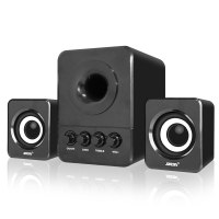 SADA D-203电脑音箱手机笔记本小音响台式迷你家用有源低音炮影响(黑白)