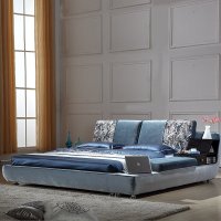 品一 现代简约双人床榻榻米床 1.8米储物大床1.5米小户型可拆洗布艺床