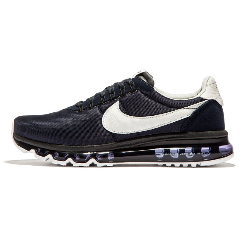 耐克情侣NIKE AIR MAX LD-ZERO藤原浩联名款全掌气垫情侣跑步鞋848624-410